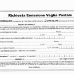 vaglia postale pdf